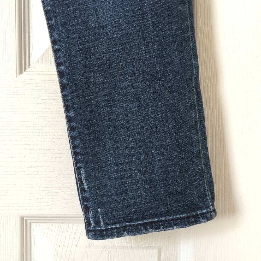 Kut from the Kloth Catherine Mid Rise Dark Wash Slim Fit Boyfriend Denim Jeans 4 - Picture 16 of 16